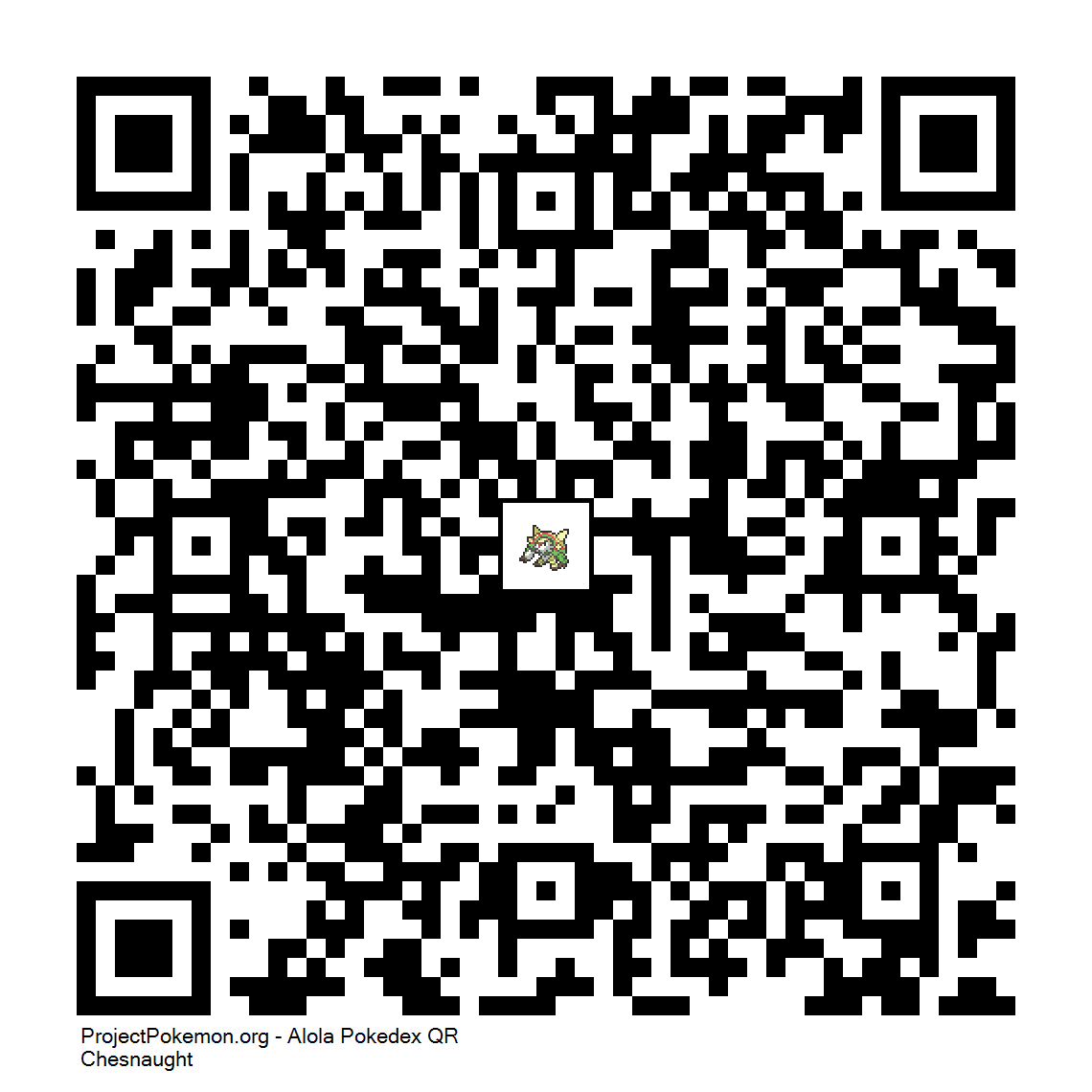 Cdigo QR de Chesnaught